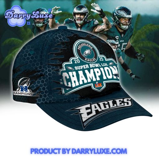 Philadelphia Eagles Super Bowl LIX Champions 2025 Classic Cap