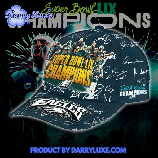 Philadelphia Eagles Super Bowl LIX Champions 2025 Limited Cap