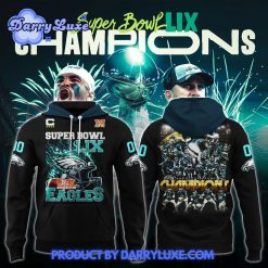 Philadelphia Eagles Super Bowl LIX Champions 2025 Limited Hoodie