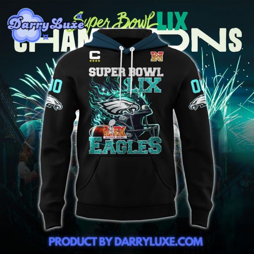 Philadelphia Eagles Super Bowl LIX Champions 2025 Limited Hoodie