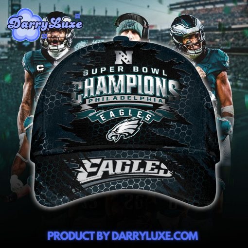 Philadelphia Eagles Super Bowl LIX Champions Cap