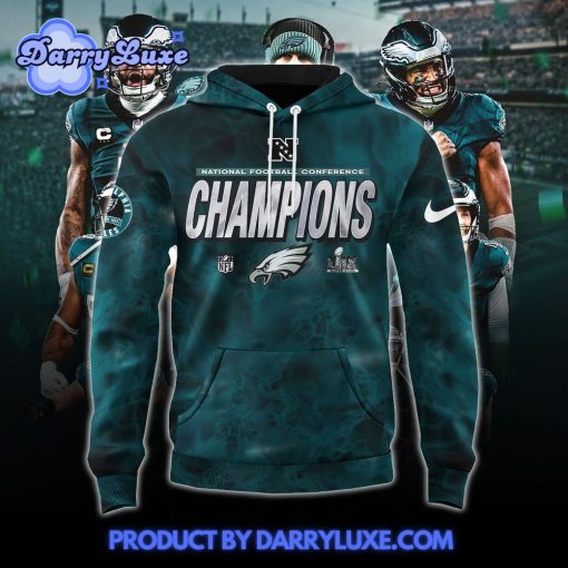 Philadelphia Eagles Super Bowl LIX Champions Hoodie