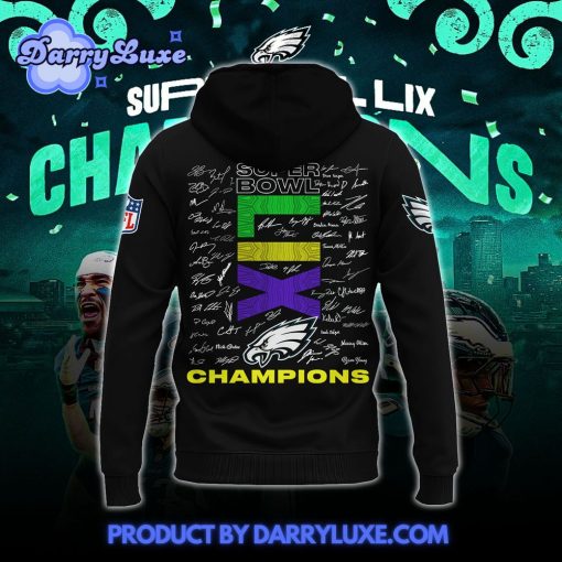 Philadelphia Eagles Super Bowl LIX Champions Nike Limited Hoodie