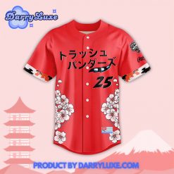 Rocket City Trash Pandas “Japanese Anime Night” Baseball Jersey