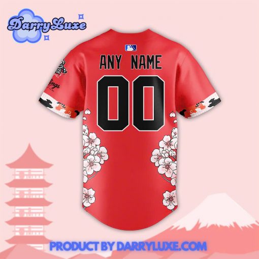 Rocket City Trash Pandas “Japanese Anime Night” Baseball Jersey