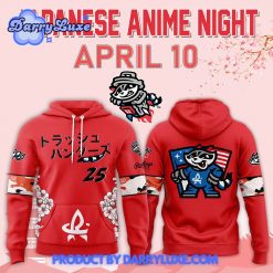 Rocket City Trash Pandas Japanese Anime Night Hoodie Set