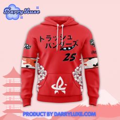 Rocket City Trash Pandas Japanese Anime Night Hoodie Set