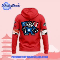 Rocket City Trash Pandas Japanese Anime Night Hoodie Set