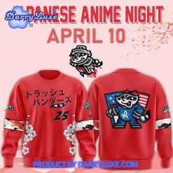 Rocket City Trash Pandas Japanese Anime Night Sweatshirt