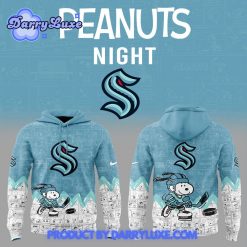 Seattle Kraken Anniversary of Peanuts Hoodie Set