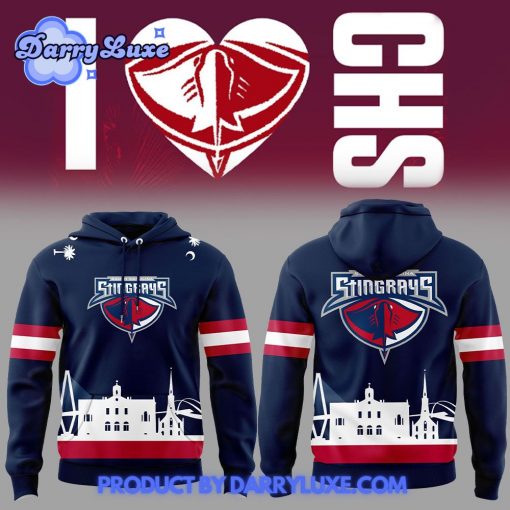 South Carolina Stingrays I Love CHS Night Hoodie Set