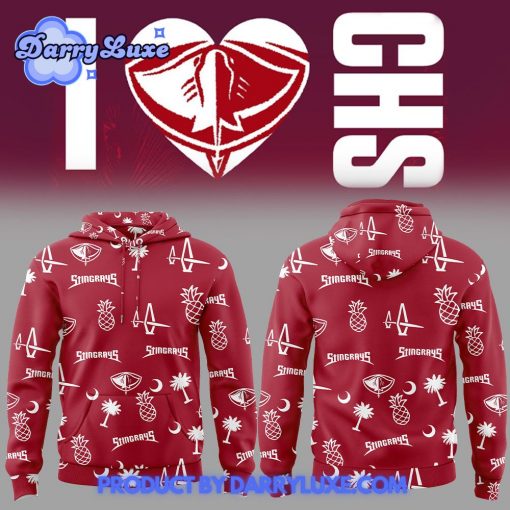 South Carolina Stingrays I Love CHS Night Limited Hoodie