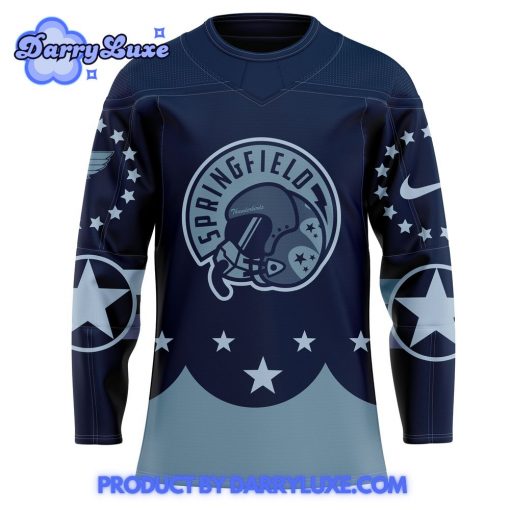 Springfield Thunderbirds Military Appreciation Hockey Jersey 2025