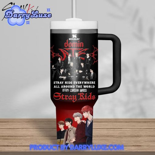 Stray Kids Dominate World Tour 2025 Stanley Tumbler