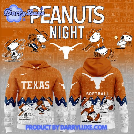 Texas Longhorns 75th Anniversary of Peanuts Hoodie Set