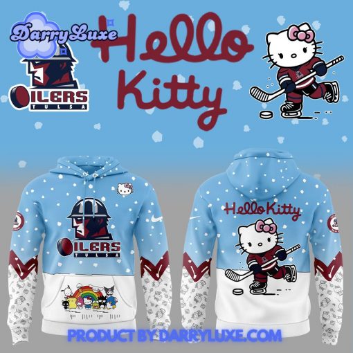 Tulsa Oilers x Hello Kitty 2025 Hoodie Set