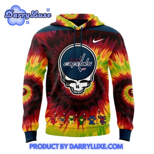 Washington Capitals Grateful Dead Night Hoodie Set