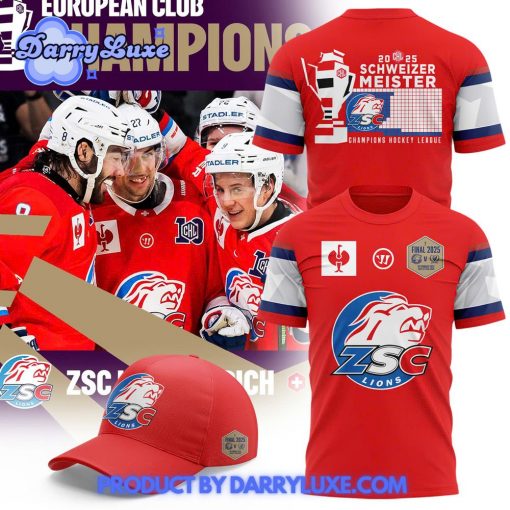 ZSC Lions CHL 2025 European Club Champions Shirt