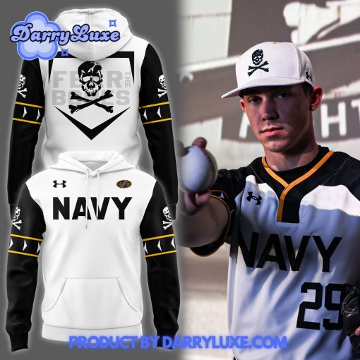 2025 Jolly Rogers Navy Midshipmen Baseball Hoodie Set