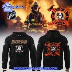 Anaheim Ducks x Firefighter Appreciation Night Hoodie Set