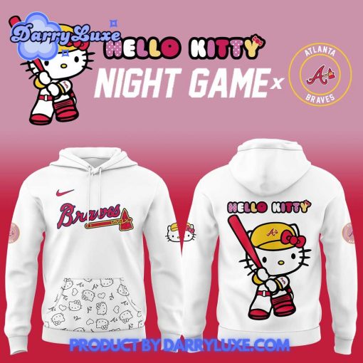 Atlanta Braves x Hello Kitty Night Game Hoodie Set