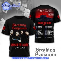 Breaking Benjamin Awaken The Fallen Tour 2025 Shirt