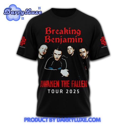 Breaking Benjamin Awaken The Fallen Tour 2025 Shirt