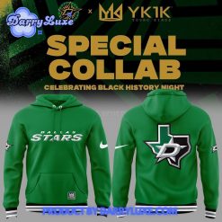 Dallas Stars History Night Green Hoodie Set 2025