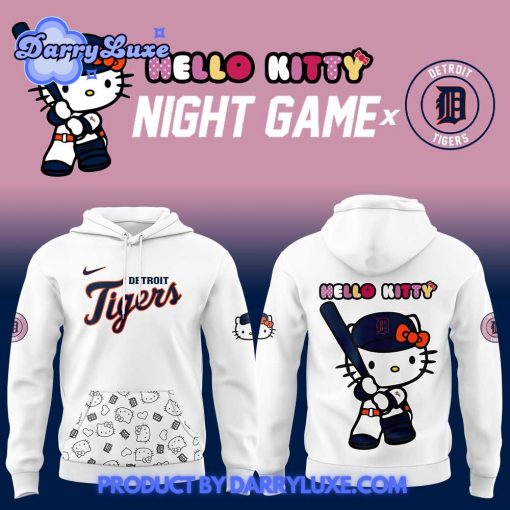 Detroit Tigers x Hello Kitty Night Game Hoodie Set