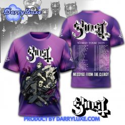 Ghost Band Skeletour World Tour 2025 Shirt