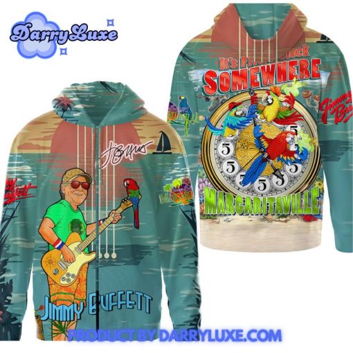 Jimmy Buffett Escape to Margaritaville Zip Hoodie 2025