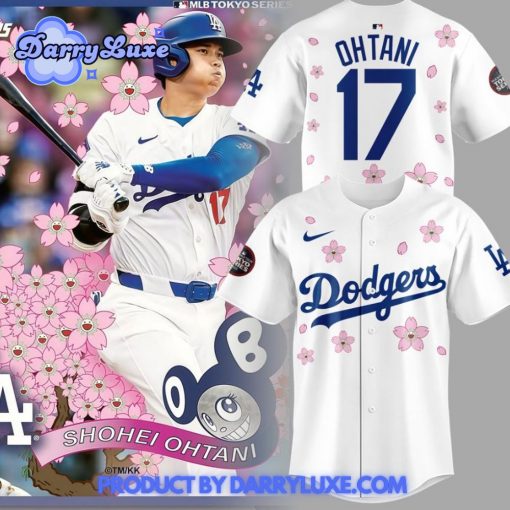 Los Angeles Dodgers 2025 Tokyo Series OTANI Baseball Jersey