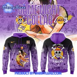 Los Angeles Lakers x One Piece Luffy Hoodie Set