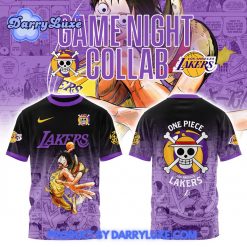 Los Angeles Lakers x One Piece Luffy Shirt