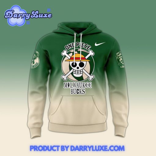 Milwaukee Bucks x One Piece 2025 Hoodie Set