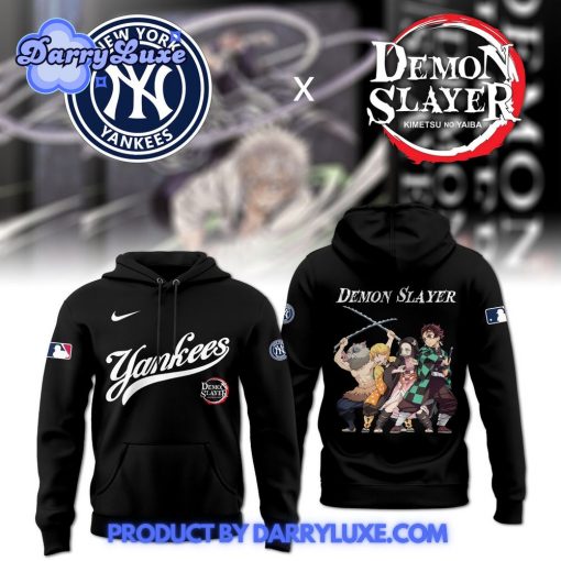 New York Yankees x Demon Slayer New Season Hoodie 2025