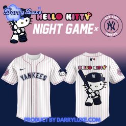 New York Yankees x Hello Kitty Night Game Baseball Jersey