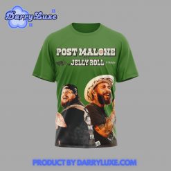 Post Malone with Jelly Roll The Big Ass World Tour Shirt 2025