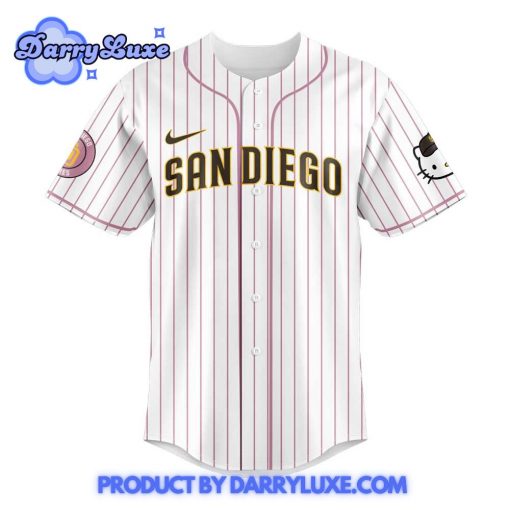 San Diego Padres x Hello Kitty Night Game Baseball Jersey