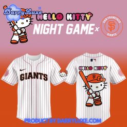 San Francisco Giants x Hello Kitty Night Game Baseball Jersey