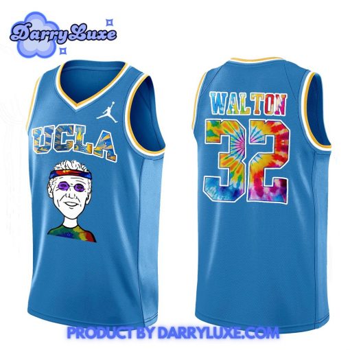 UCLA Honors the Late Bill Walton Basketball Jersey