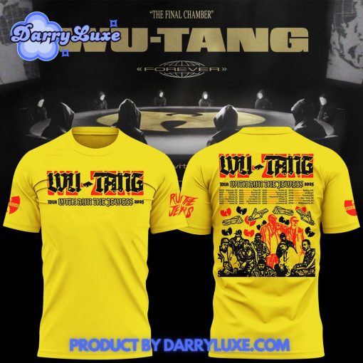 Wu-Tang Clan Tour With Run The Jewels 2025 Shirt